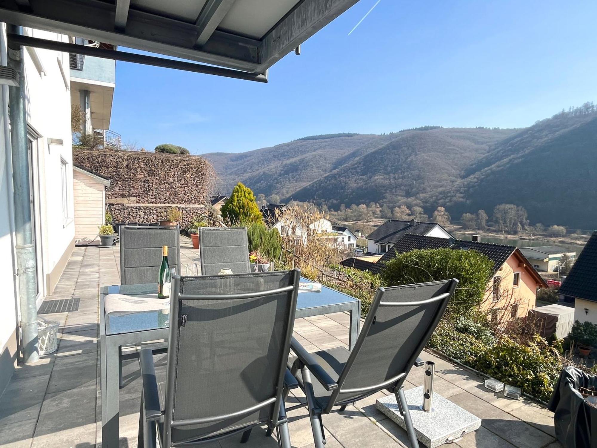 Ferienwohnung Sonnenterrasse, 1-4 Personen, 2 Schlafzimmer, Grosse Terrasse Müden 외부 사진